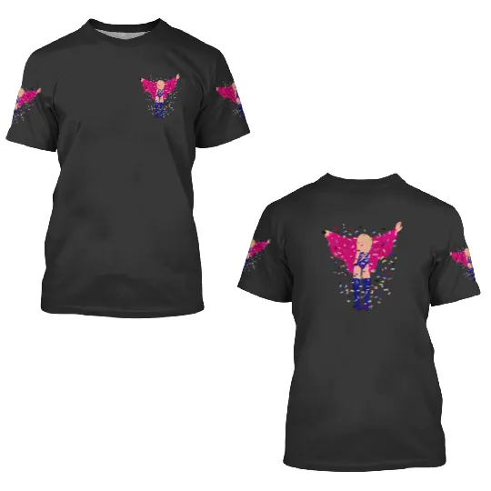 Eras Tour Magenta Jacket 3D T Shirts