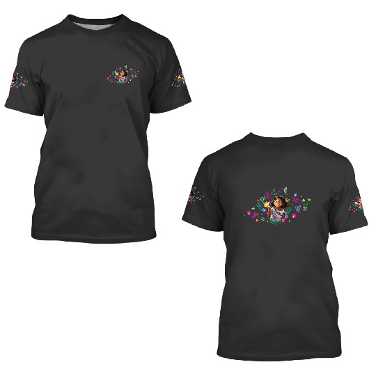Discover Disney Encanto Mirabel Madrigal Butterfly 3D T Shirts