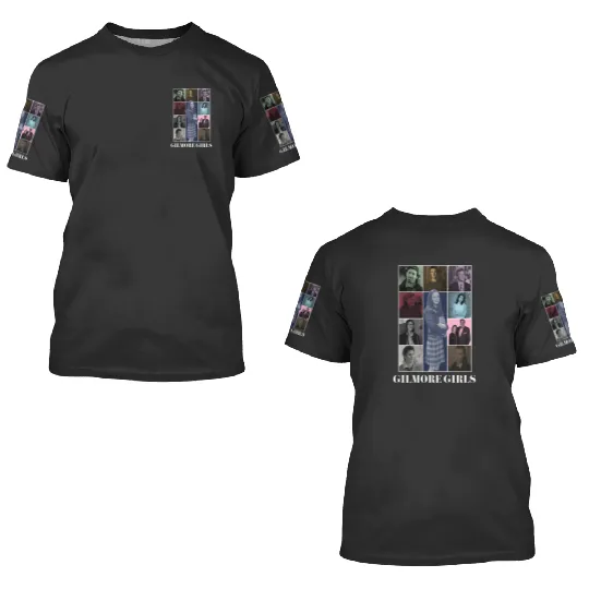 Gilmore Girls Eras Tour White Print 3D T Shirts