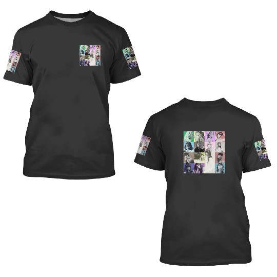 Eras Tour  Tortured Poets Department 3D T Shirts