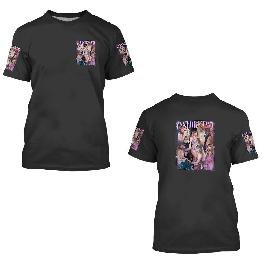 Eras Tour sweatshirt,  Relaxed Fit 3D T Shirts