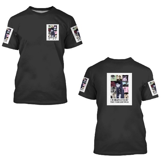 Charles leclerc eras tour 3D T Shirts
