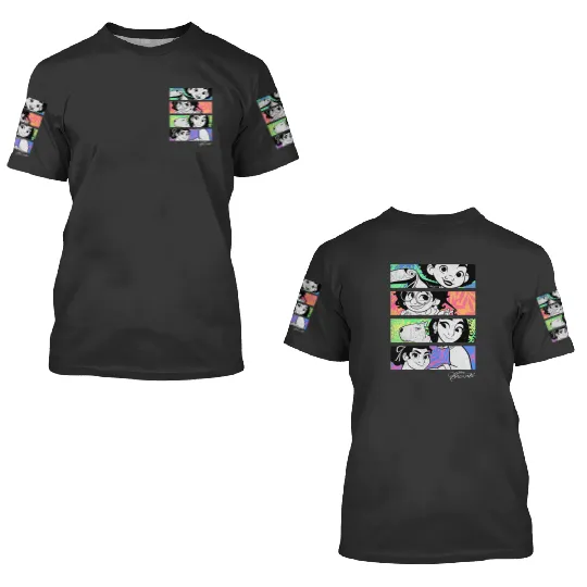 Disney Encanto Family Group Shot Panels 3D T Shirts