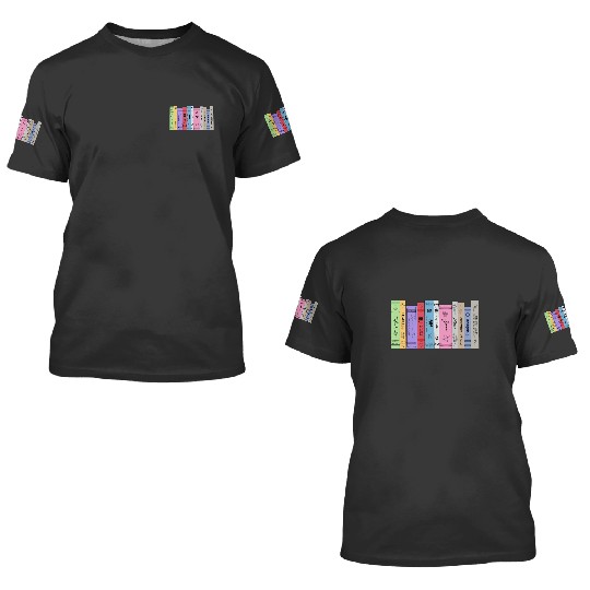 Discover Taylor Album Books 3D T Shirts