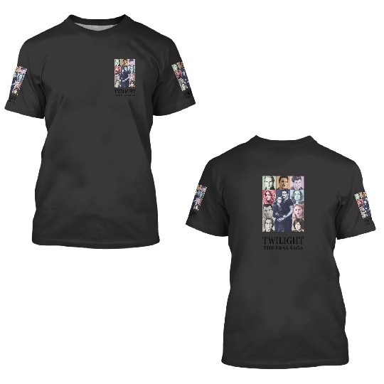 Twilight Eras Tour 3D T Shirts