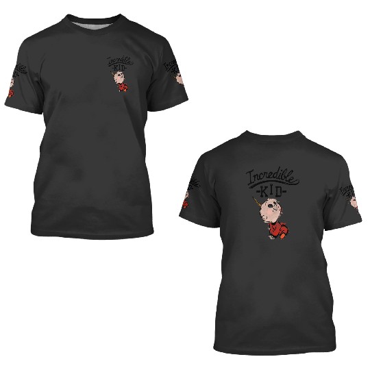 Disney Pixarss Incredibles 2 Super Kid Sketch Graphic 3D T Shirts