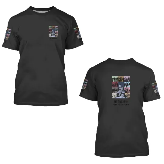 Big Time Rush Eras Tour 3D T Shirts