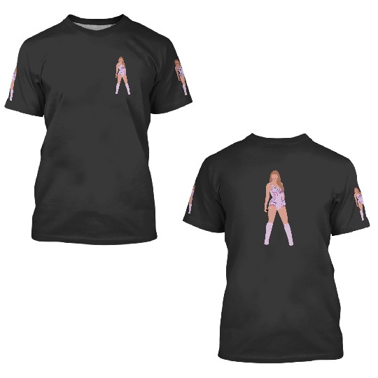 Eras Tour Lover PinkBlue 3D T Shirts