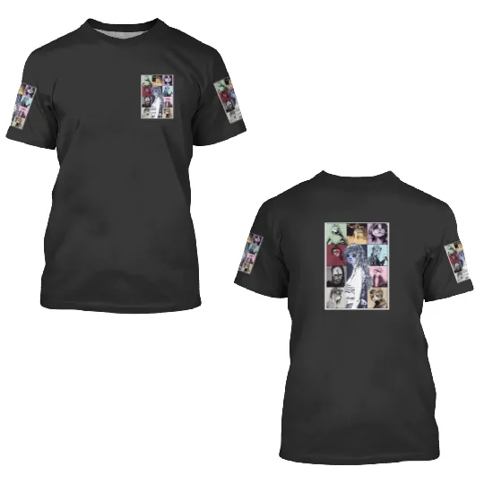 Taylors cats Eras Tour 3D T Shirts