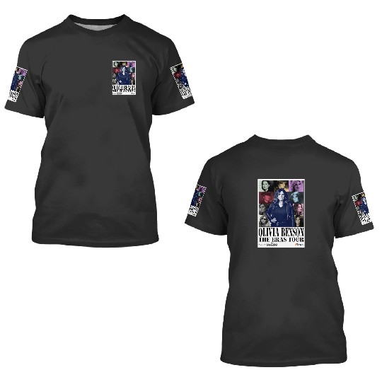 Olivia Benson Eras Tour 3D T Shirts