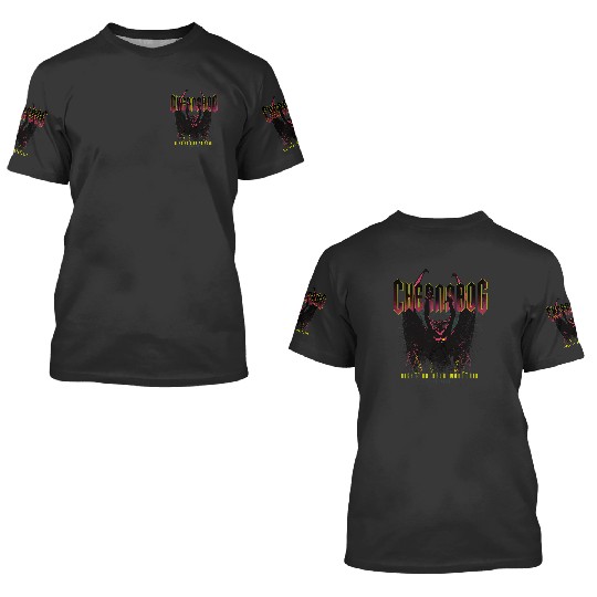 Disney Villains Chernabog Portrait 3D T Shirts