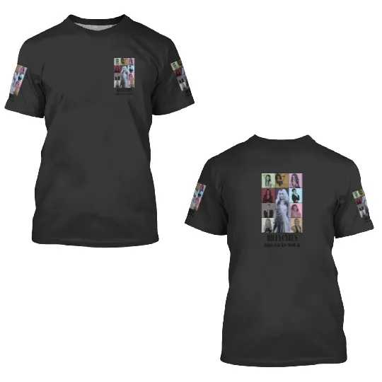 Miley Cyrus Eras Tour 3D T Shirts