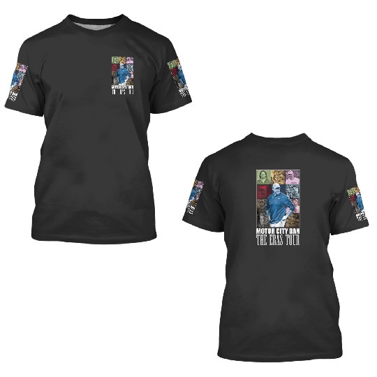 Dan Campbell Eras Tour 3D T Shirts