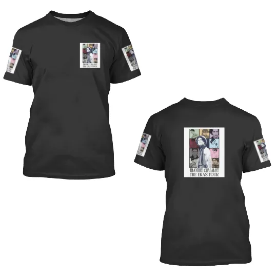 Timothee Chalamet Eras Tour 3D T Shirts