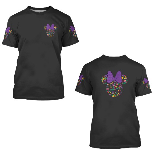 Mickey Mardi Gras 2024 3D T Shirts, Disney Mardi Gras 3D T Shirts, Disney Matching Trip 2024