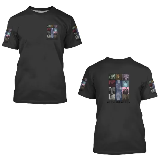 Gilmore Girls Eras Tour Poster 3D T Shirts