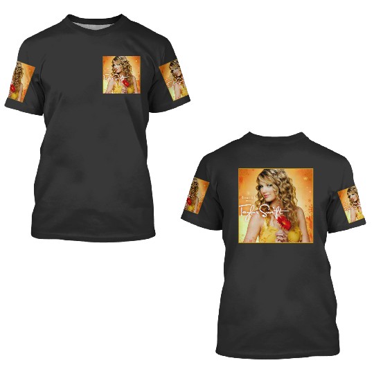 Discover Taylor Beautiful Eyes 3D T Shirts