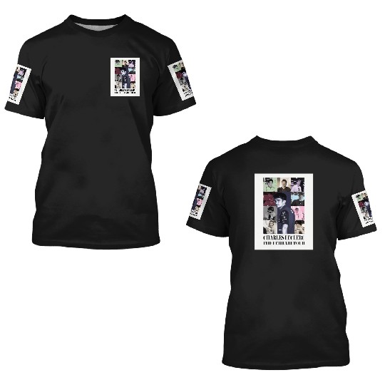 Charles Leclerc Eras Tour 3D T Shirts