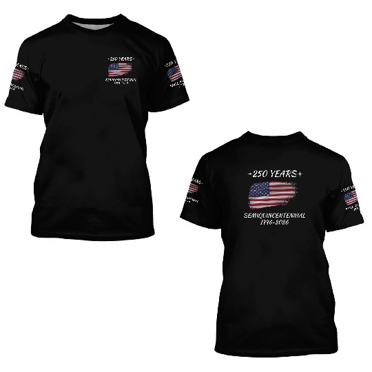 America 250th Anniversary 3D T Shirts