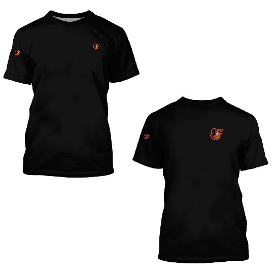 Baltimore Baseball Team Orioles Performance Full Zip 3D T Shirts, Gift for Fan