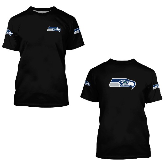 Seattle Seahawks Logo 3D T Shirts