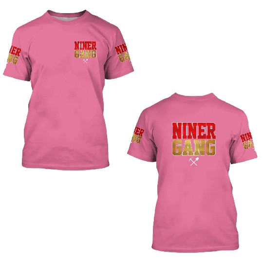 Custom 3D T Shirts 49ers