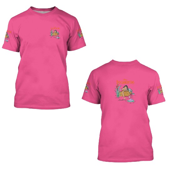 Disney Pocahontas Meeko Afternoon Dreaming 3D T Shirts