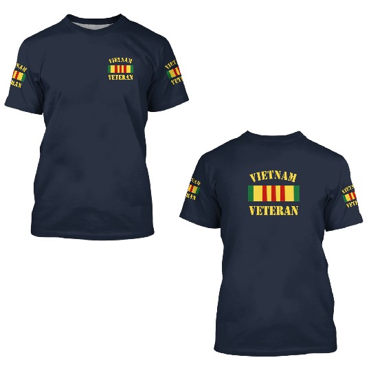 Vietnam Veteran - Vietnam Veteran 3D T Shirts