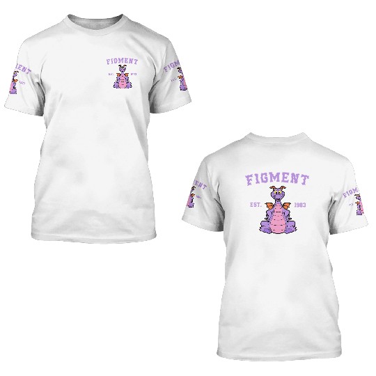 Disney Figment 3D T Shirts
