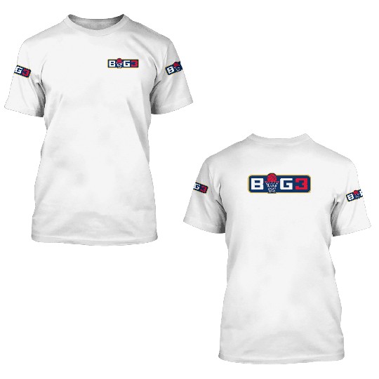 BIG3 Team Logos Premium 3D T Shirts