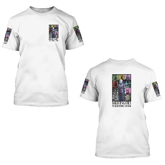 Baldurs gate eras tour 3D T Shirts