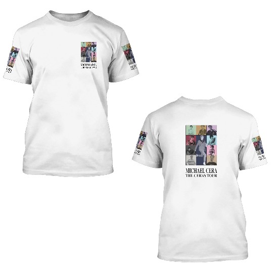 Michael Cera Eras Tour 3D T Shirts