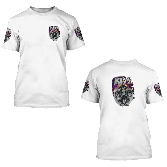 kiss band 3D T Shirts, kiss band 3D T Shirts, kiss band 3D T Shirts