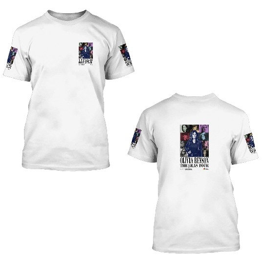 Olivia Benson Eras Tour 3D T Shirts