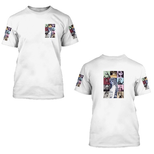 Taylors cats Eras Tour 3D T Shirts