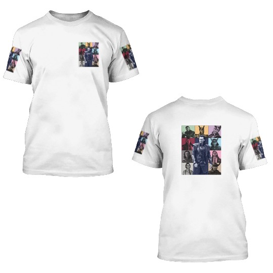 Loki Eras Tour 3D T Shirts