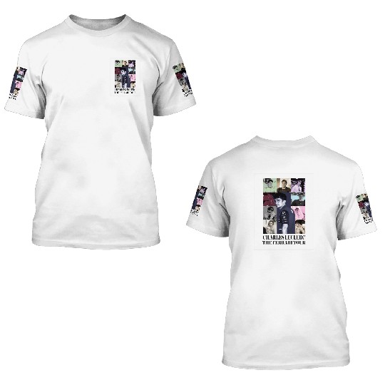 Charles leclerc eras tour 3D T Shirts