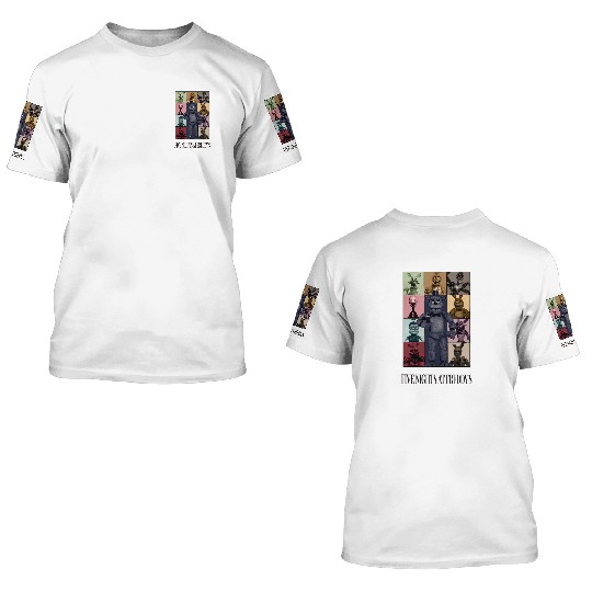 Five Nights At Freddys Eras Tour Essential 3D T Shirts