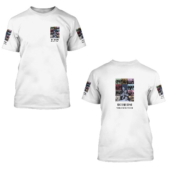 Big Time Rush Eras Tour 3D T Shirts