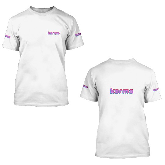 Karma is my boyfriend Eras Tour 3D T Shirts