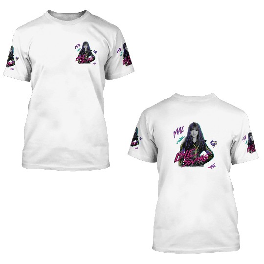 Disney Descendants 2 Mal Isle Swag 3D T Shirts