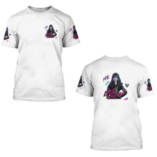 Disney Descendants 2 Mal Isle Swag 3D T Shirts
