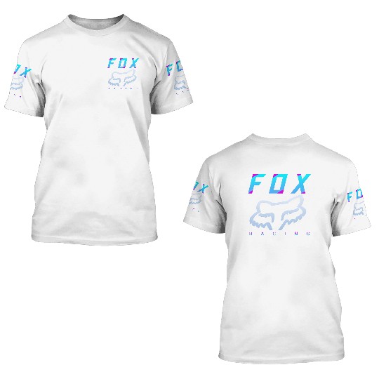 racing fox 3D T Shirts