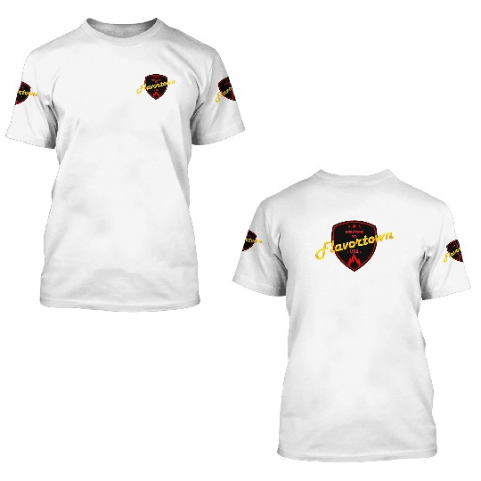Flavortown Food Culture 3D T Shirts