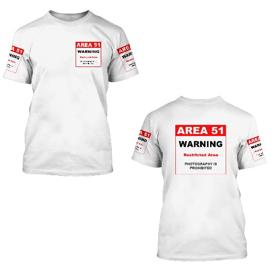 Area 51 Dreamland 3D T Shirts