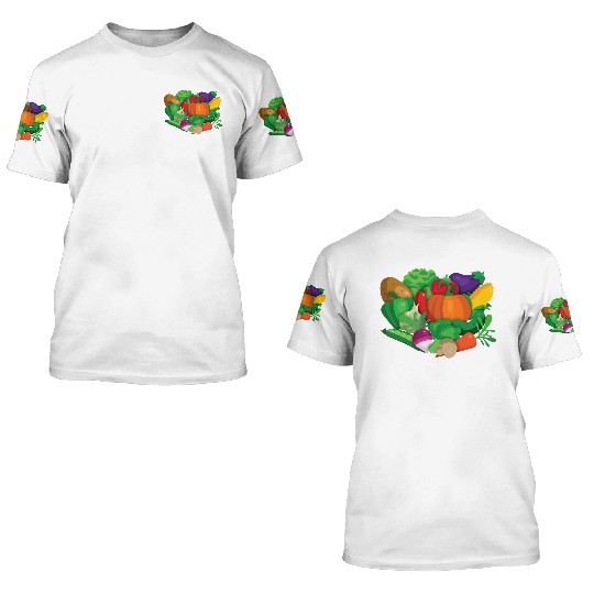 vegetables 3D T Shirts