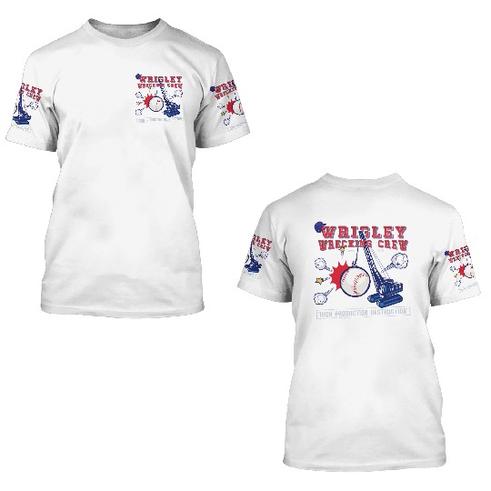 Wrigley Wrecking Crew 3D T Shirts