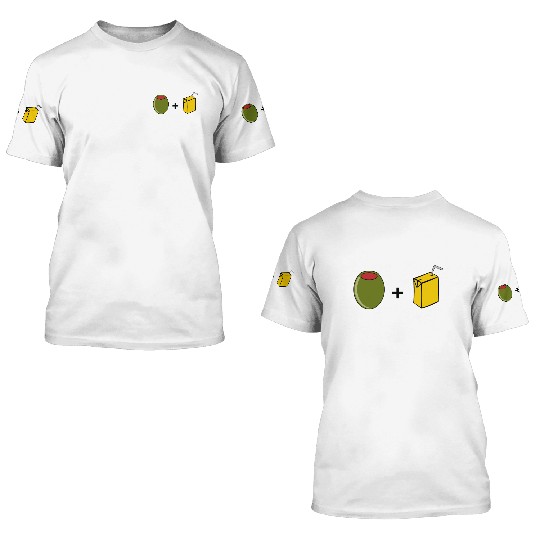 Olive Juice I Love You 3D T Shirts