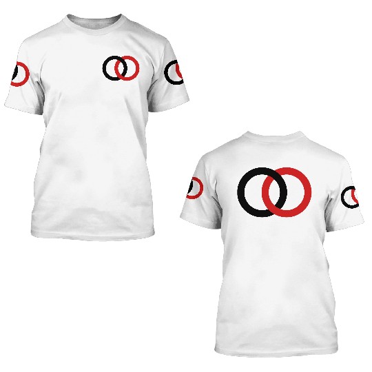 Wedding Rings 3D T Shirts