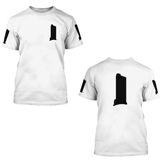 gun clip 3D T Shirts